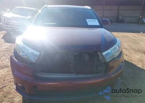 2015 Toyota Highlander Xle V6 z USA, uszkodzony, nr VIN 5TDKKRFH4FS089338